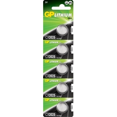 Battery Button Cell Lithium Cr2032 - pack of 5